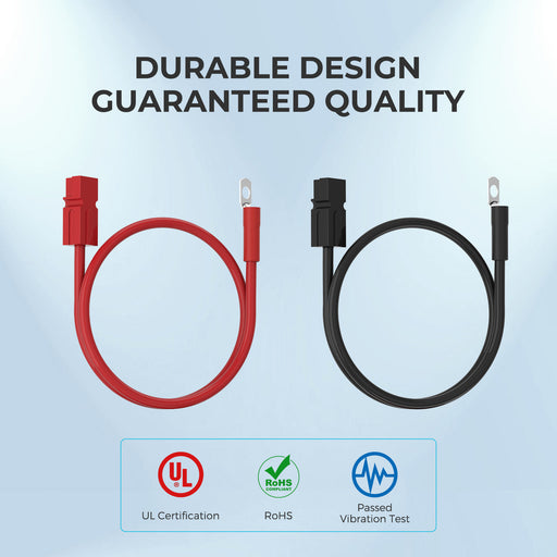 Purchase Renogy 5FT 6AWG Anderson Adapter Cable（Anderson PP75 - 3/8 in Lugs）