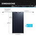 Renogy 100 Watt 12 Volt Black Division Lightweight Monocrystalline Solar Panel Highlights