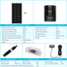 Renogy New 200 Watt 12 Volt Solar Premium Kit Highlights