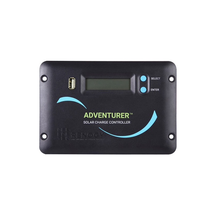 Shop Renogy Adventurer Li- 30A PWM Flush Mount Charge Controller w/ LCD Display Online