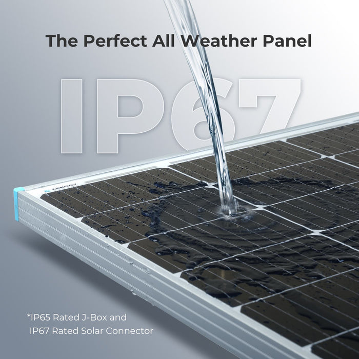 Renogy 100 Watt 12 Volt Monocrystalline Solar Panel (Compact Design) Product Image