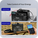Buy Renogy 12V 100Ah Smart Lithium Iron Phosphate (LiFePO4) Battery (w/Monitoring Screen (Free Gift))