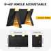 Best Price for BougeRV 100W 12V 9BB Portable Solar Panel | ISE192