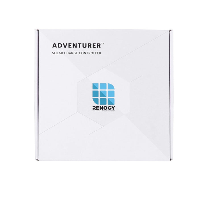 Explore Renogy Adventurer Li- 30A PWM Flush Mount Charge Controller w/ LCD Display Features