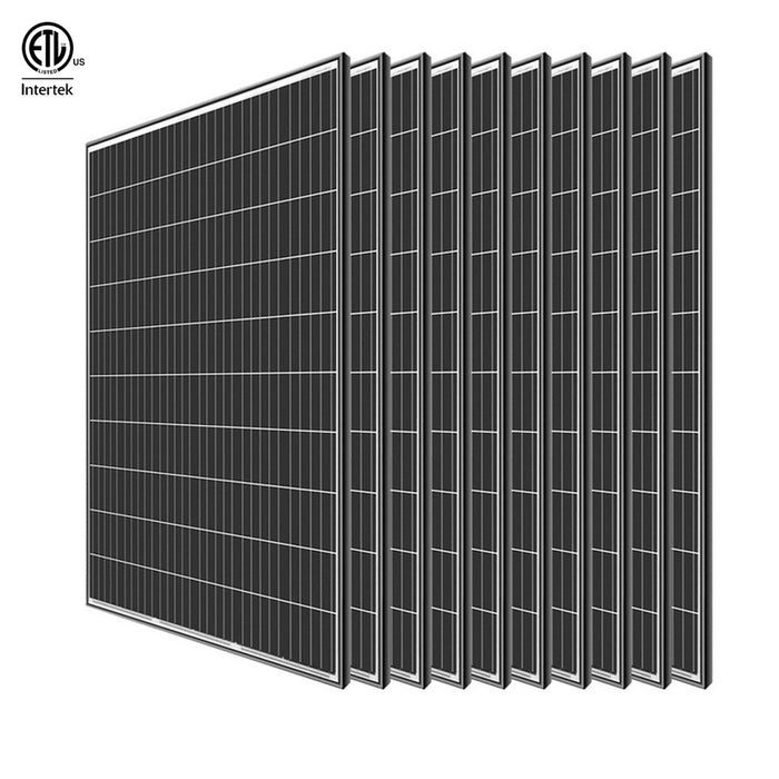Renogy 4pcs 320 Watt Rigid Monocrystalline Solar Panel Limited Stock