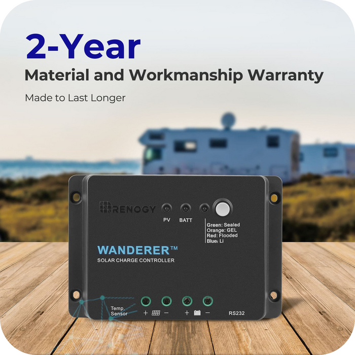 Best Price for Renogy Wanderer Li 30A PWM Charge Controller