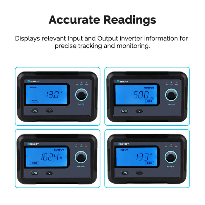 Best Price for Renogy Monitoring Screen for PGH Inverter Series