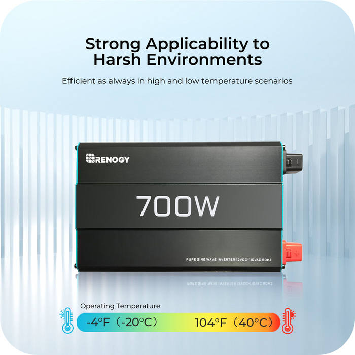 Renogy 700W 12V Pure Sine Wave Inverter With Discount