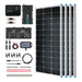 Buy Renogy 400W 12V General Off-Grid Solar Kit W/ 4*100W Rigid Panels (Customizable) (Wanderer Li 30A PWM W/ LCD & BT1 Module)
