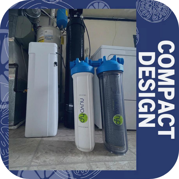 NuvoH2O Manor Duo Water Softener + Sediment Filter | 711273 With Discount