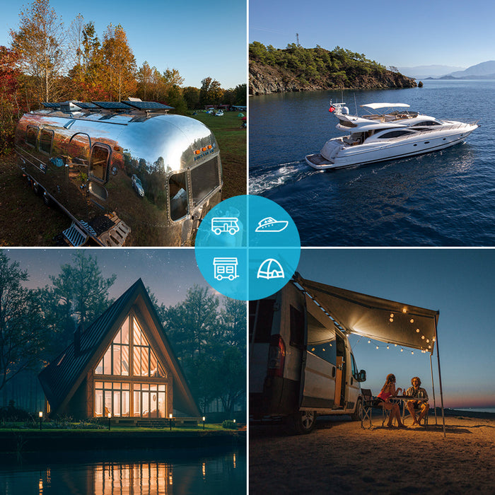 Renogy New Edition Voyager 20A PWM Waterproof Solar Charge Controller Highlights