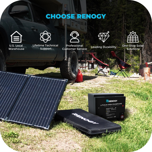 Purchase Renogy 12V 50Ah Lithium Iron Phosphate (LiFePO4) Battery