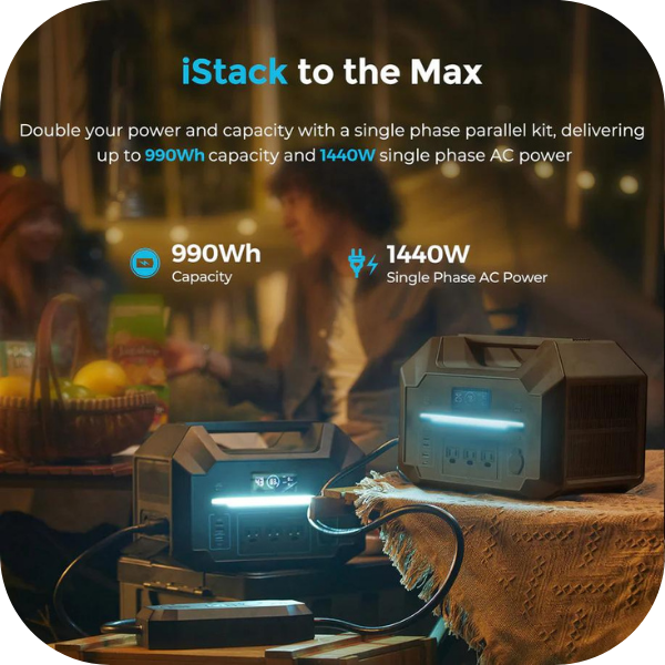 Renogy 500Wh / 800W Portable Power Station / Solar Generator Bundle With Discount