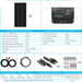 Renogy 400 Watt 12 Volt Solar Starter Kit Highlights