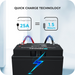 Renogy 24V 25Ah Lithium Iron Phosphate (LiFePO4) Battery Highlights