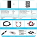 Renogy New 400 Watt 12 Volt Solar Premium Kit W/MPPT or REGO Solar Charge Controller With Discount