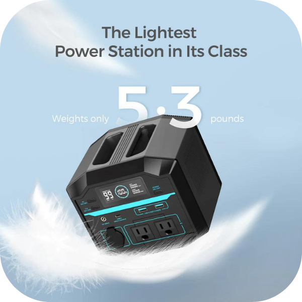 Buy Renogy 200 223Wh / 200W Portable Power Station / Solar Generator Bundle (Portable Power Station 200 + Portable Refrigerator)