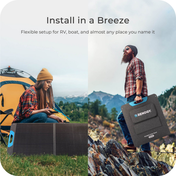 Best Price for Renogy 100W Portable Solar Panel