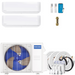 Buy MRCOOL DIY 4th Gen 2-Zone Mini Split Bundle: 27K BTU Ductless Air Conditioner & Heat Pump with 30K (12K + 18K) Wall Air Handlers, 100 ft. Total Lineset (25 + 25 + 50), Coupler and Install Kit | DIYM227HPW03C12