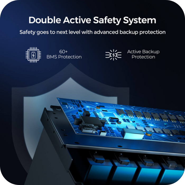 Buy Renogy 12V 200Ah Pro Smart Lithium Iron Phosphate (LiFePO4) Battery w/Bluetooth & Self-heating Function (4pcs)