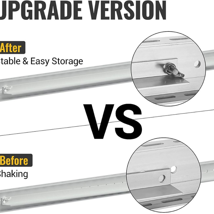Purchase BougeRV 58in Adjustable Solar Panel Tilt Mount Brackets with Foldable Tilt Legs