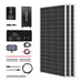 Buy Renogy 640W 24V General Off-Grid Solar Kit W/ 2*320W Rigid Panels (Customizable) (Rover 60A MPPT W/ LCD & BT2 Module)