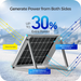 Purchase Renogy Bifacial 115 Watt 12 Volt Monocrystalline Solar Panel