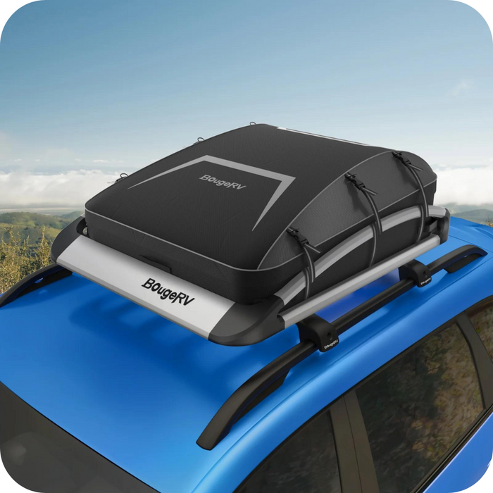 Shop BougeRV Anti-Rust Aluminum Roof Rack Cargo Basket 47''x40''x8'' | IRK018 Online