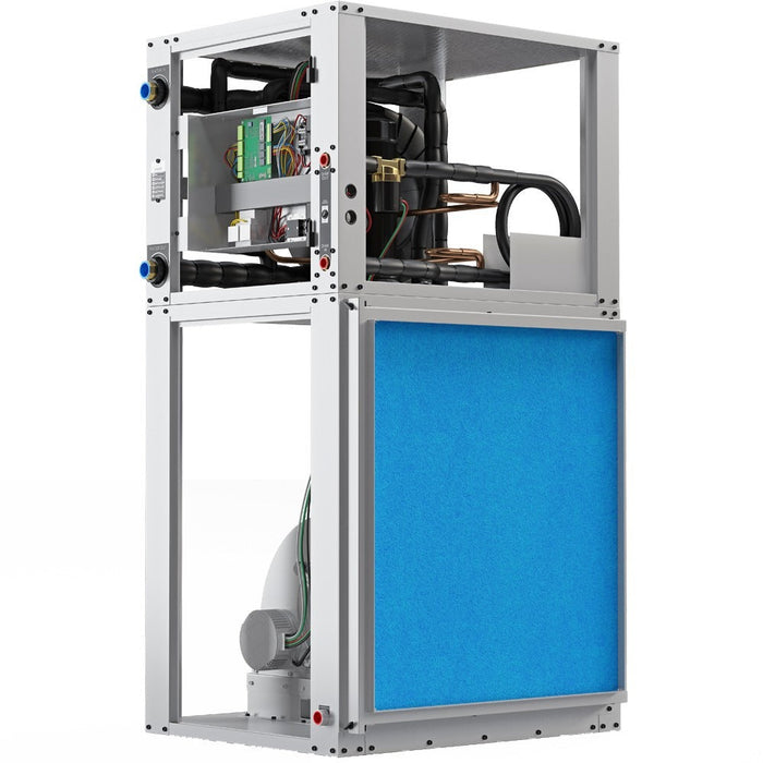 Shop MRCOOL GeoCool 48K BTU, 4 Ton, Downflow Two-Stage CuNi Coil Right w/heater | GCHPD048TGTANDR Online