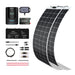Buy Renogy 400W 12V General Off-Grid Solar Kit W/ 2*200W Flexible Panels (Customizable) (Wanderer Li 30A PWM W/ LCD & BT1 Module)