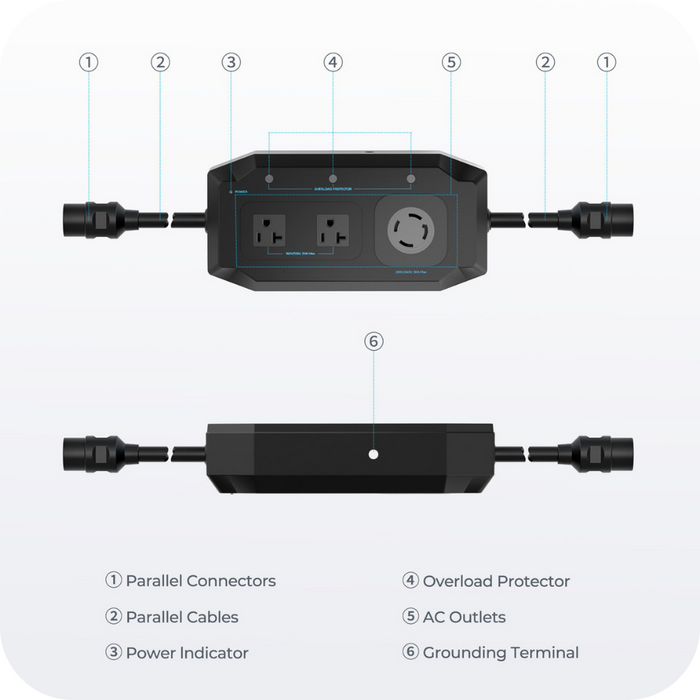 Purchase Renogy 30A Split Phase Parallel Kit