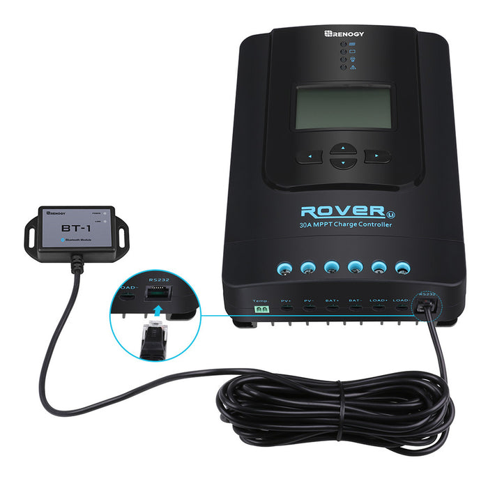 Renogy Rover Li 30 Amp MPPT Solar Charge Controller Details
