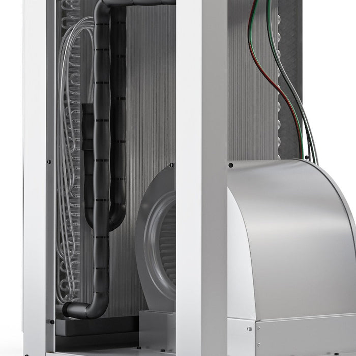 Lowest Price for MRCOOL GeoCool 60K BTU, 5 Ton, Downflow Two-Stage CuNi Coil Left w/Heater | GCHPD060TGTANDL