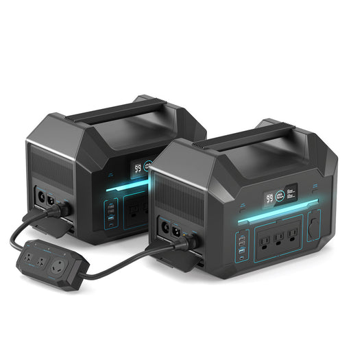 Buy Renogy 500Wh / 800W Portable Power Station / Solar Generator Bundle (Portable Power Station + FLEX 220 Portable Solar Panel)