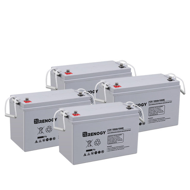 Lowest Price for Renogy Deep Cycle AGM Battery 12 Volt 100Ah