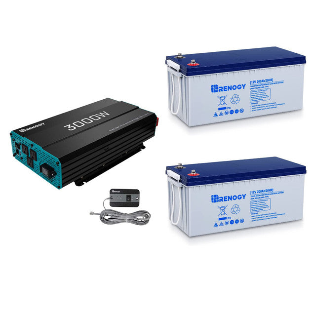 Learn More About Renogy 3000W 12V Pure Sine Wave Inverter