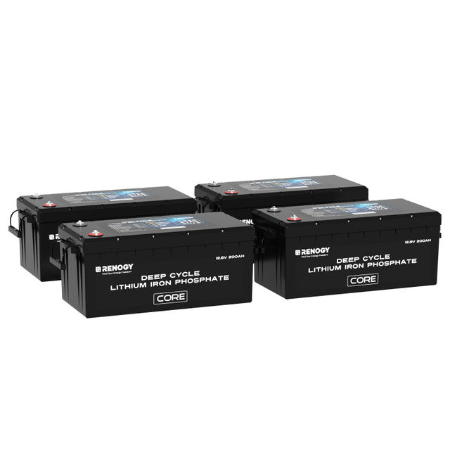 Renogy 12V 200Ah Core Series Deep Cycle Lithium Iron Phosphate (LiFePO4) Battery Limited Stock