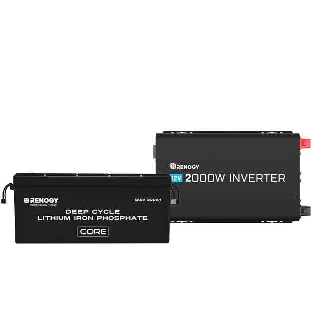 Learn More About Renogy 12V 200Ah Core Series Deep Cycle Lithium Iron Phosphate (LiFePO4) Battery