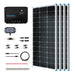 Buy Renogy 400W 12V General Off-Grid Solar Kit W/ 4*100W Rigid Panels (Customizable) (Rover 40A MPPT W/ LCD & BT1 Module)