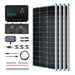Buy Renogy 400W 12V General Off-Grid Solar Kit W/ 4*100W Rigid Panels (Customizable) (Rover 40A MPPT W/ LCD & BT1 Module)