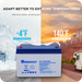 Shop Renogy Deep Cycle Hybrid GEL Battery 12 Volt 100Ah Online
