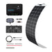 Buy Renogy 200W 12V General Off-Grid Solar Kit W/ 1*200W Flexible Panels (Customizable) (Wanderer Li 30A PWM W/LCD & BT1 Module, 2*12V 100Ah Self-Heating LiFePO4 Battery W/ BT2 Module And 1000W 12V Pure Sine Wave Inverter)