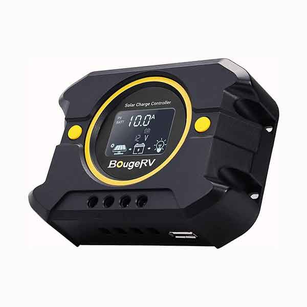 Buy BougeRV Li 10A PWM Solar Charge Controller 12V 24V | ISE132
