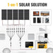 Purchase BougeRV Solar Y Connector Solar Panel Parallel Connectors Extra Long 5 to 1 Cable | ISE155