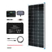 Buy Renogy 100W 12V General Off-Grid Solar Kit W/ 1*100W Rigid Panels (Customizable) (Wanderer 10A PWM Charge Controller, 12V 100Ah Self-Heating LiFePO4 Battery W/ BT2 Module And 1000W 12V Pure Sine Wave Inverter)