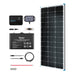 Buy Renogy 100W 12V General Off-Grid Solar Kit W/ 1*100W Rigid Panels (Customizable) (Wanderer LI 30A PWM W/ LCD & BT1 Module, 12V 100Ah Self-Heating LiFePO4 Battery W/ BT2 Module And 1000W 12V Pure Sine Wave Inverter)