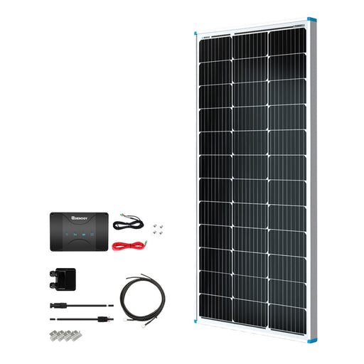 Buy Renogy 100W 12V Solar RV Kit (Customizable) (1*100W 12V Rigid Solar Panel)