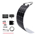 Buy Renogy 100W 12V Solar RV Kit (Customizable) (1*100W 12V Flexible Solar Panel, 1*12V 100Ah Self-Heating LiFePO4 Battery W/ BT2 Module And 1*1000W 12V Pure Sine Wave Inverter)