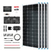 Buy Renogy 400W 12V Solar RV Kit (Customizable) (4*100 12V Rigid Solar Panel (Black Division))