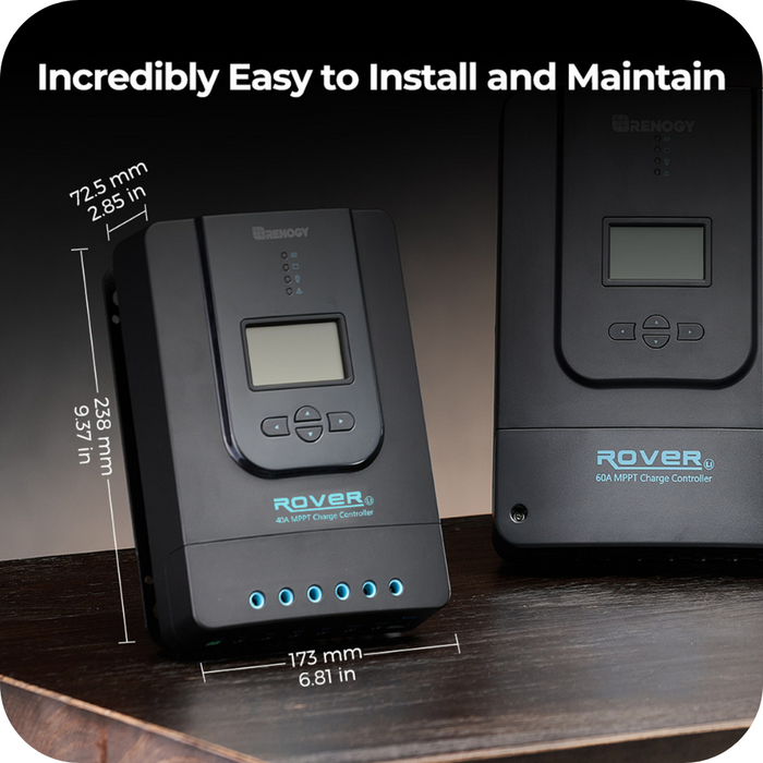 Shop Renogy Rover Li 40 Amp MPPT Solar Charge Controller w/ Renogy ONE Core Online